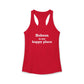 Hebron is My Happy Place Women's Ideal Racerback Tank Top
