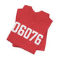 06076 Union CT Zip Code Unisex Jersey Short Sleeve T-Shirt