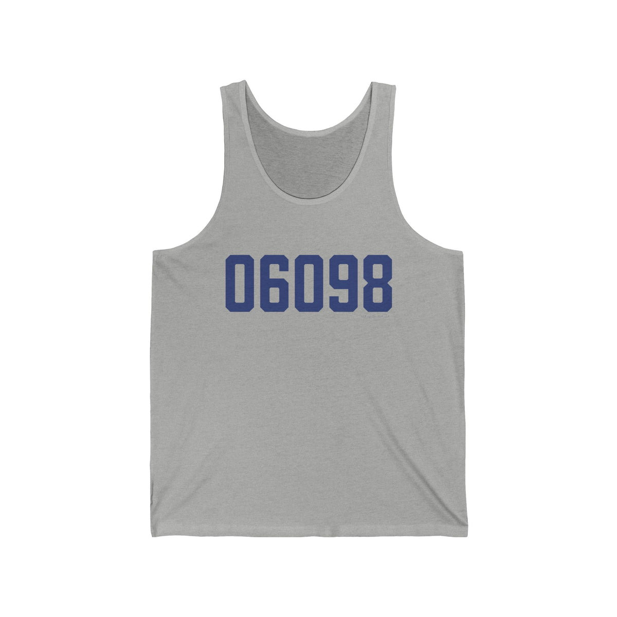 06098 Winchester Connecticut Zip Code Unisex Jersey Tank Top