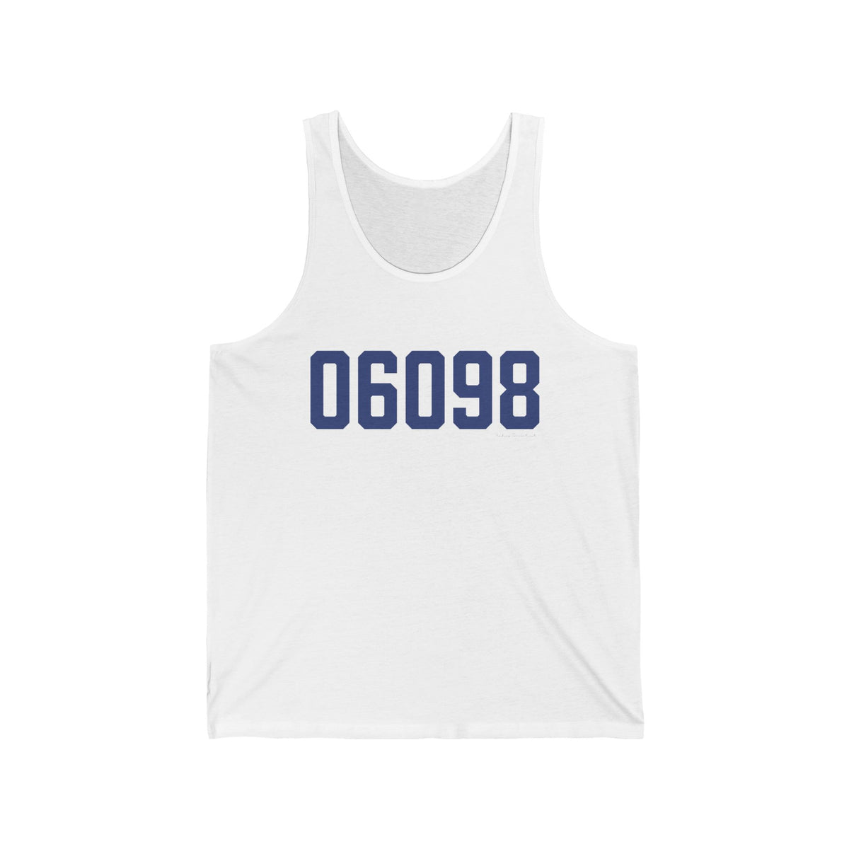 06098 Winchester Connecticut Zip Code Unisex Jersey Tank Top
