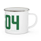 06604 Bridgeport Connecticut Zip Code Enamel Camping Mug