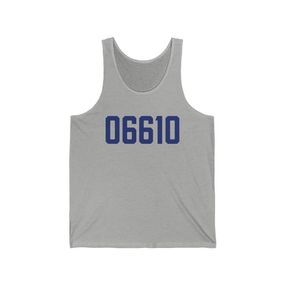 06610  Bridgeport Connecticut Zip Code Unisex Jersey Tank Top