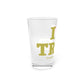 I Heart TRMB Pint Glass, 16oz