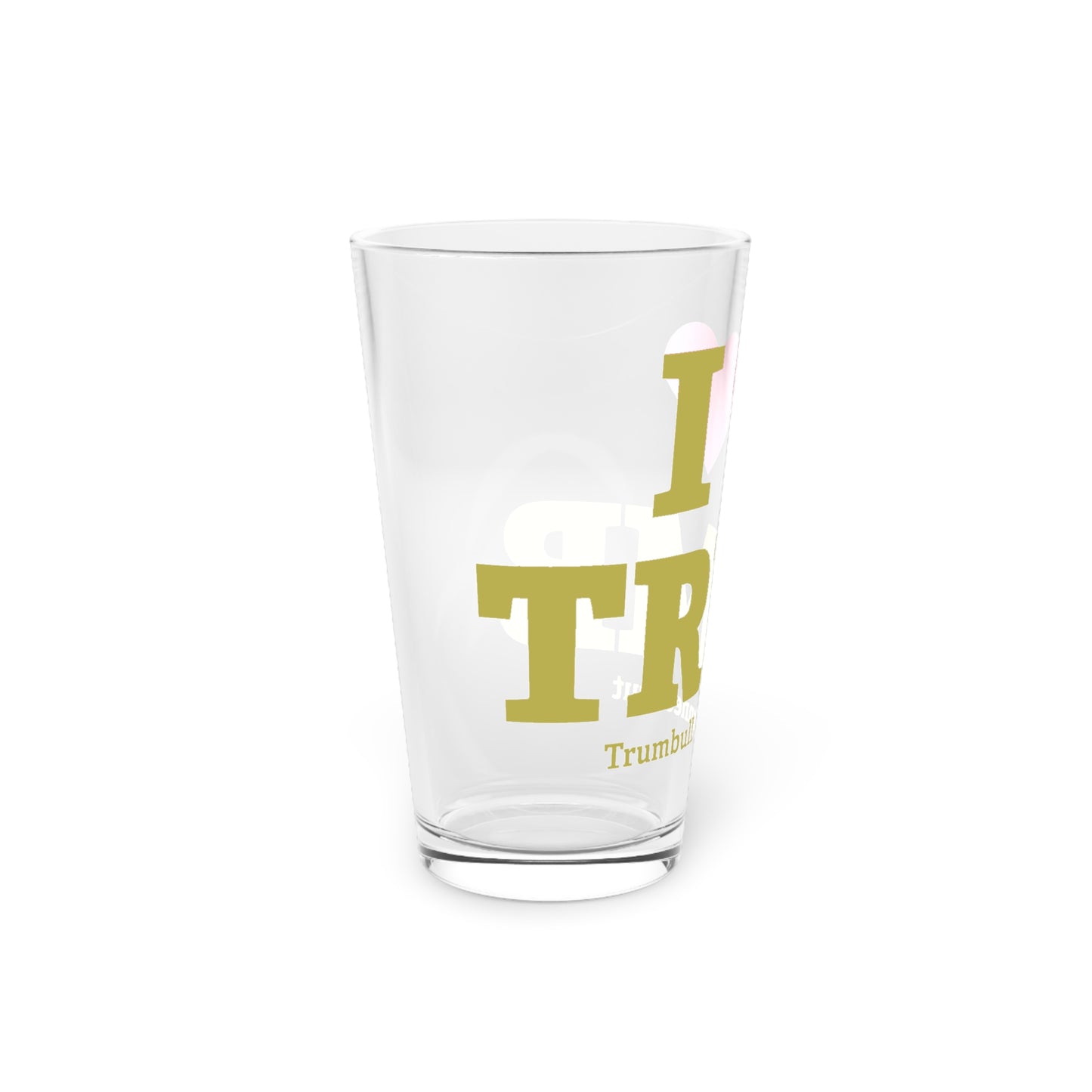 I Heart TRMB Pint Glass, 16oz
