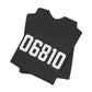 06810 Danbury CT Zip Code Unisex Jersey Short Sleeve T-Shirt