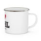 I Heart BTHL Enamel Camping Mug