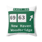 Spun Polyester Square Pillow