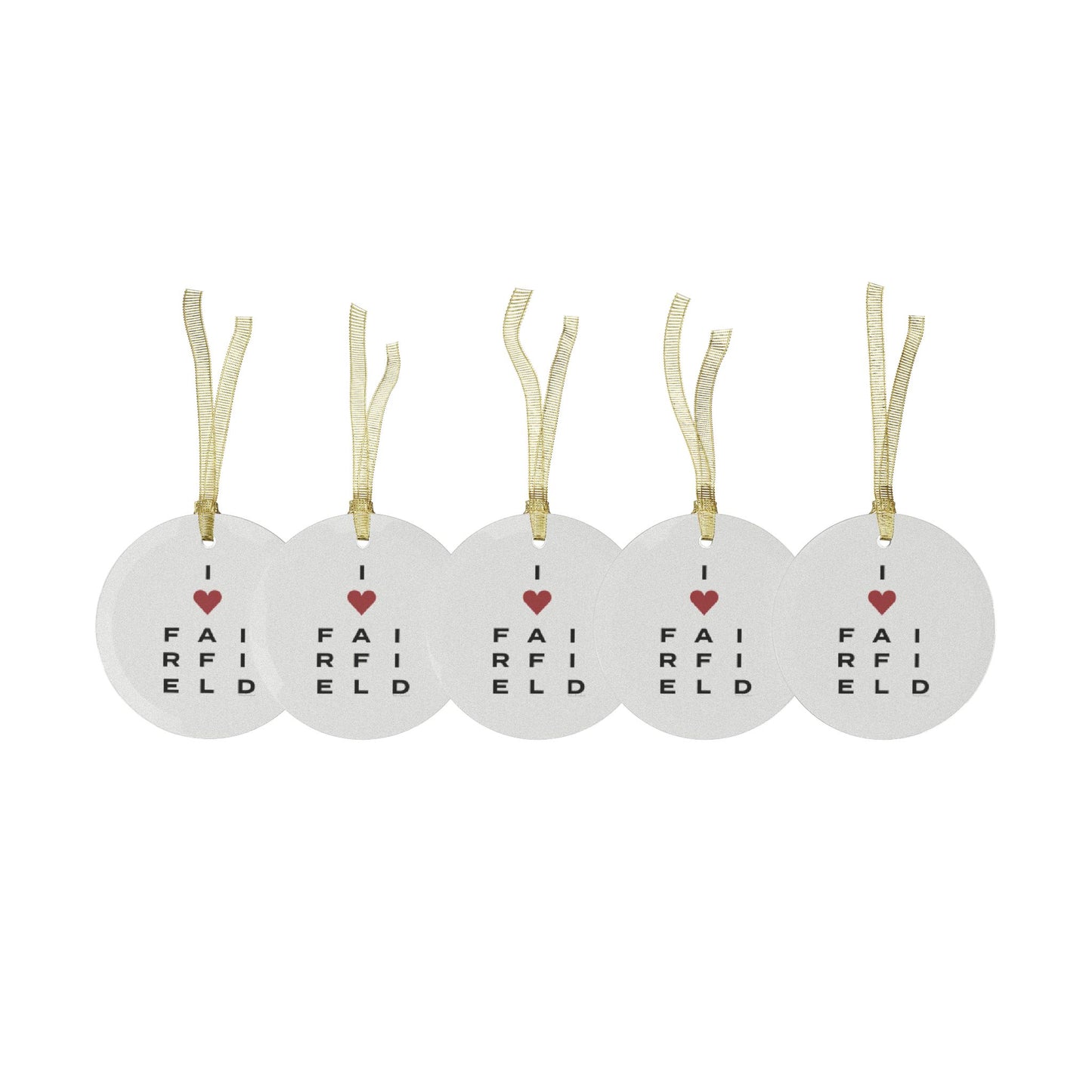 Fairfield Vision Glass Ornaments