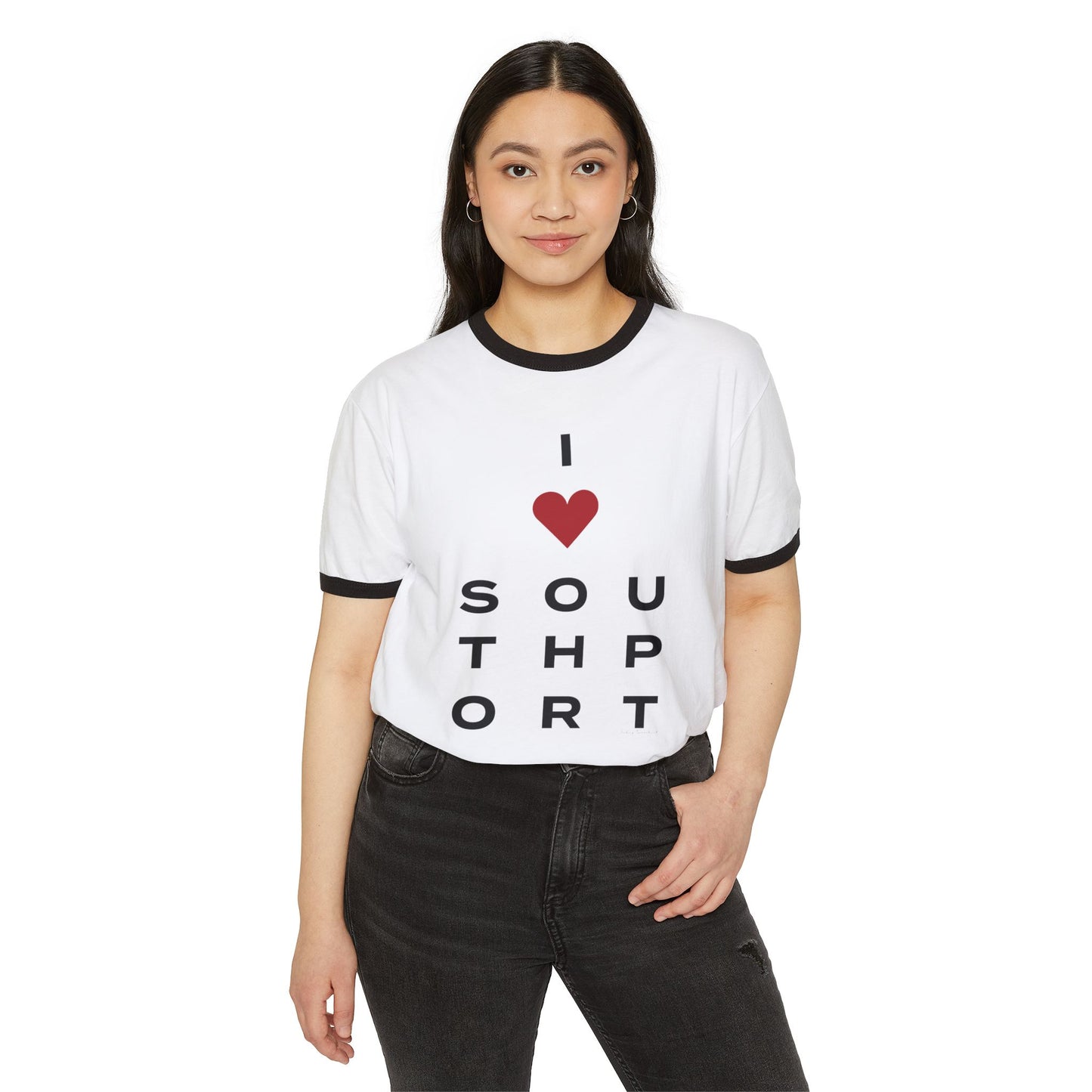 Southport Vision Unisex Cotton Ringer T-Shirt