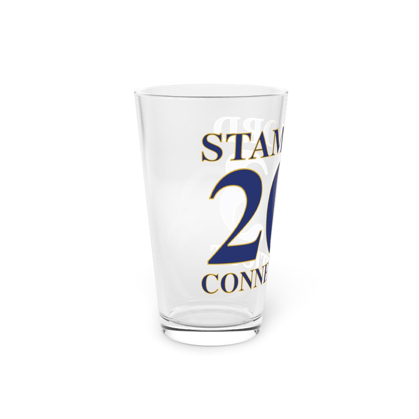 Stamford 203 Connecticut Pint Glass, 16oz