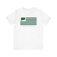 Preston Connecticut St. Patrick’s Day Flag Unisex Jersey Short Sleeve T-Shirt