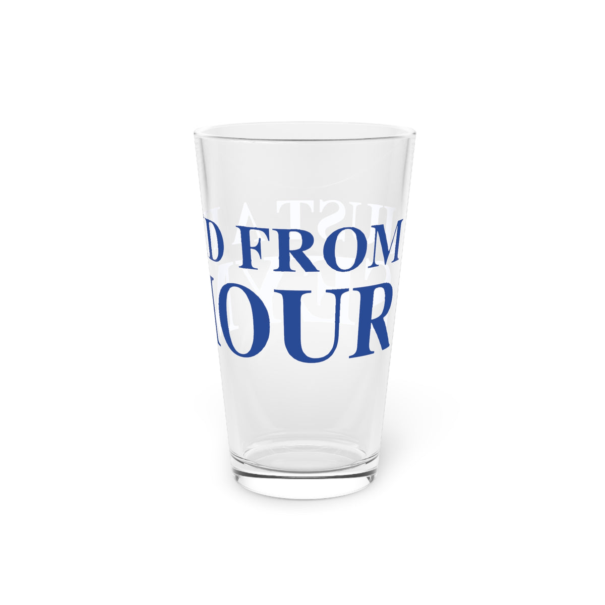 Just a kid from Seymour Pint Glass, 16oz