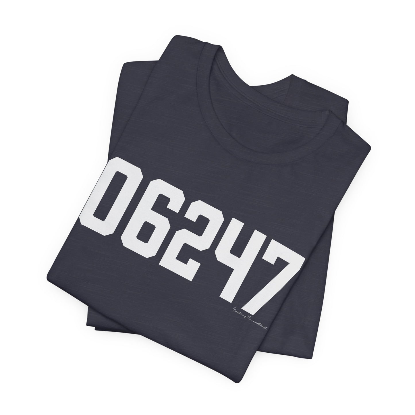 06247 Hampton CT Zip Code Unisex Jersey Short Sleeve T-Shirt
