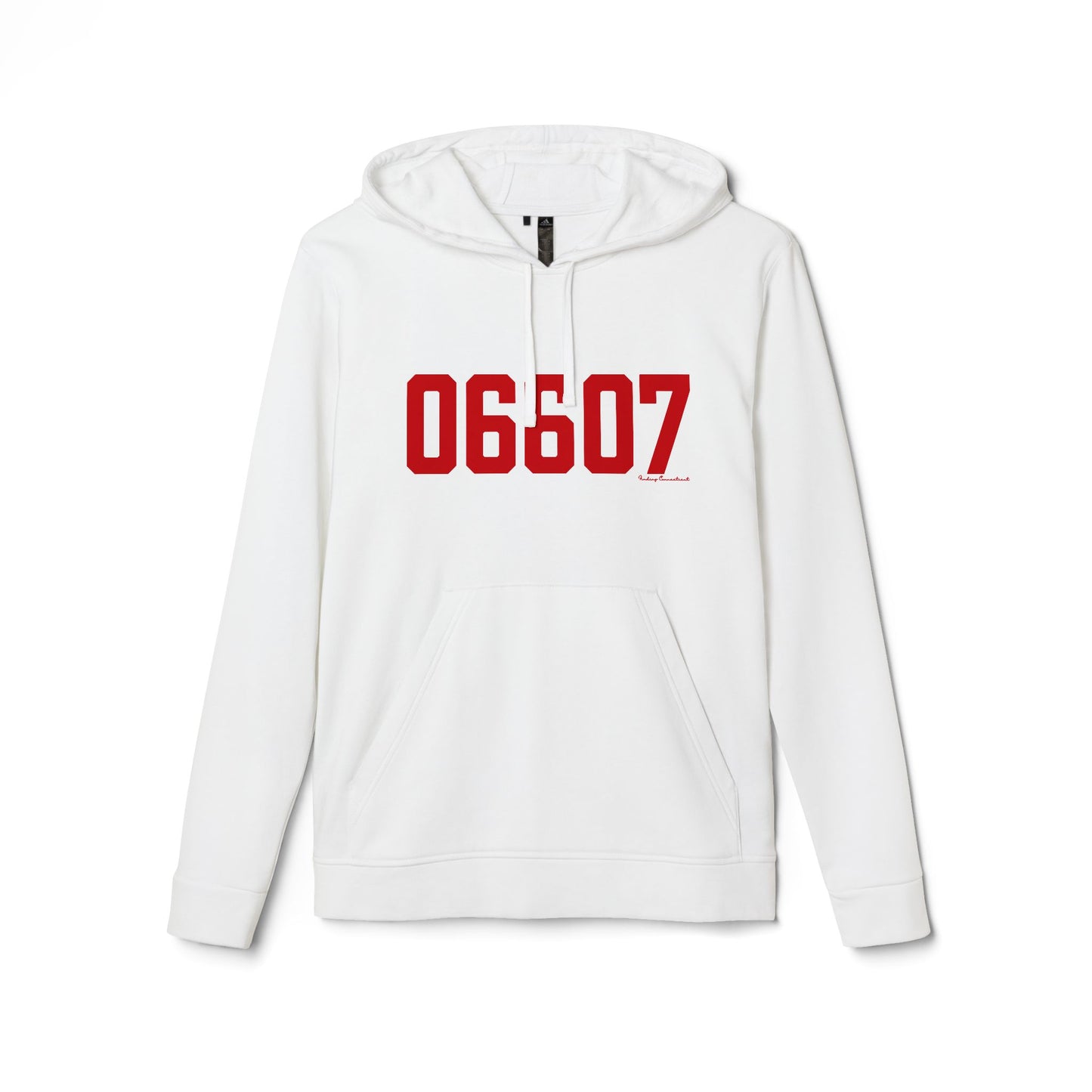 06607 Bridgeport Connecticut Zip Code adidas Unisex Fleece Hoodie Sweatshirt