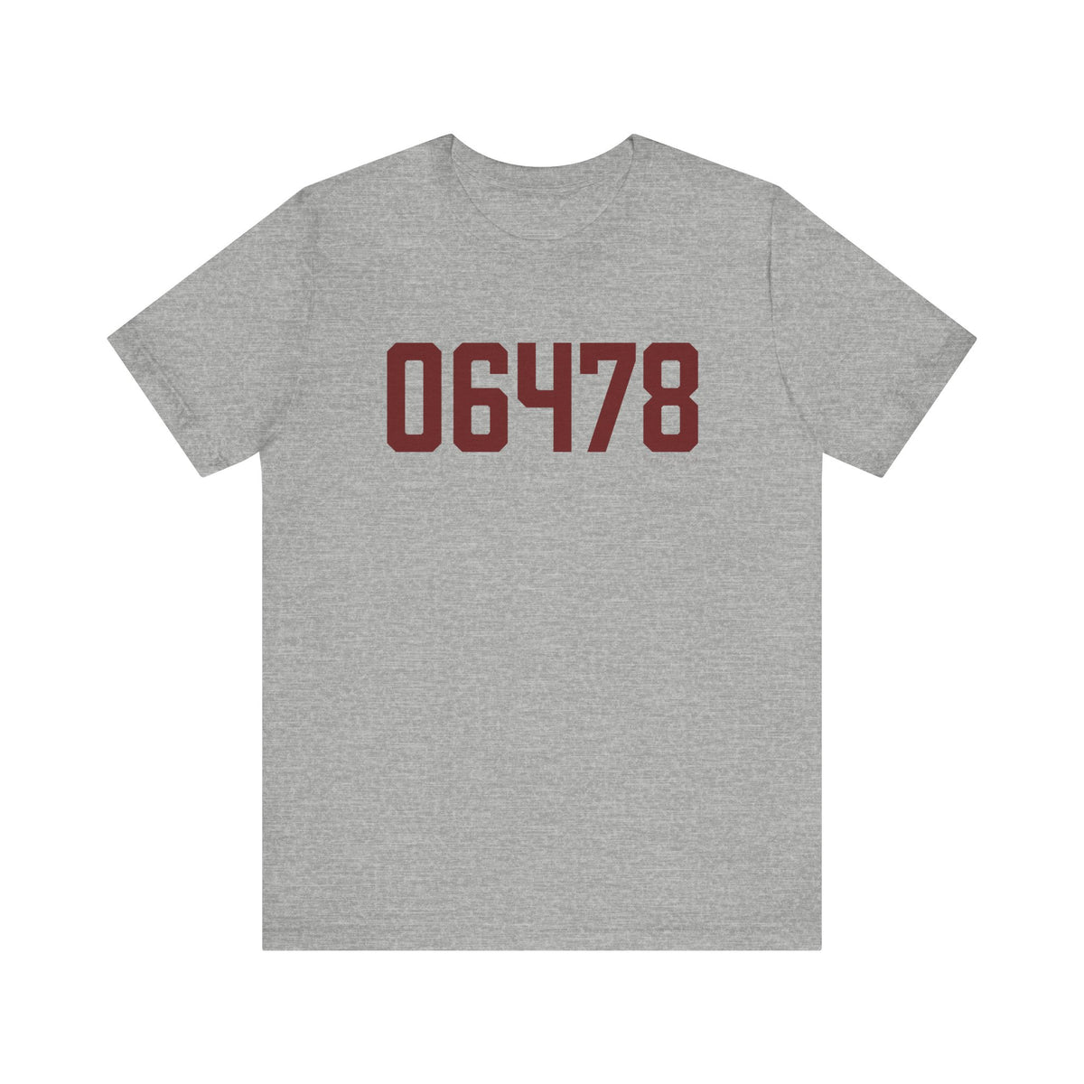 06478 Oxford Connecticut Zip Code Unisex Short Sleeve T-Shirt