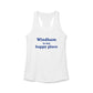 Windham is My Happy Place Women's Ideal Racerback Tank Top