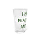 I Really Really Miss Andover Pint Glass, 16oz