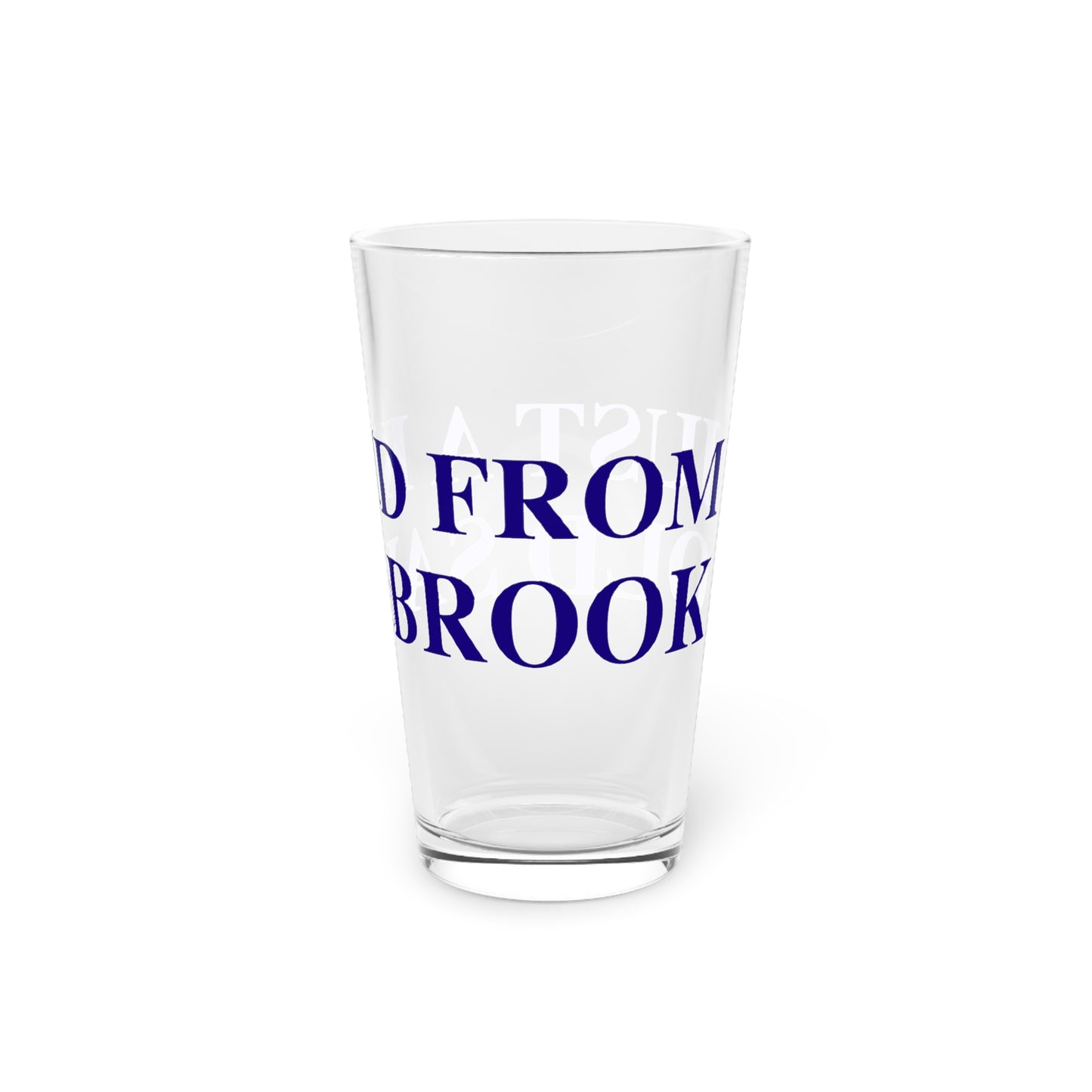 Just a kid from Old Saybrook Pint Glass, 16oz