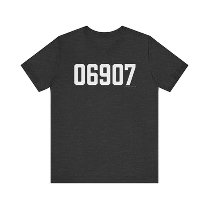 06907 Stamford CT Zip Code Unisex Jersey Short Sleeve T-Shirt