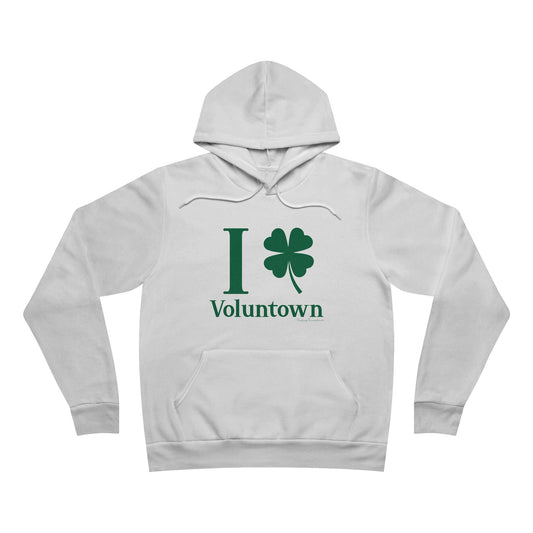 I Clover Voluntown Unisex Sponge Fleece Pullover Hoodie