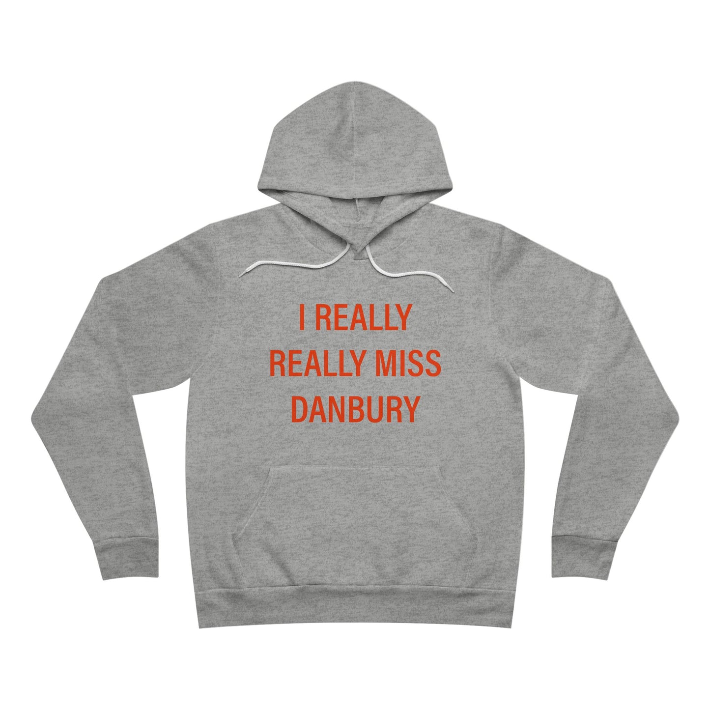 I Really Really Miss Danbury Unisex Sponge Fleece Pullover Hoodie