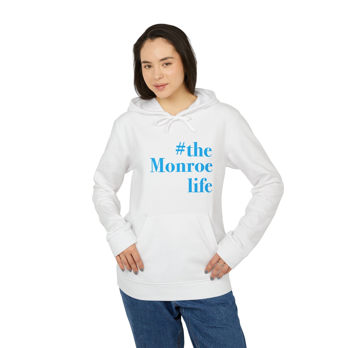 #themonroelife adidas® Unisex Fleece Hoodie