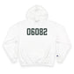 06082 Enfield Connecticut Zip Code Champion Hoodie