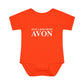 Just a kid from Avon Infant Baby Rib Bodysuit