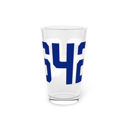 06422 Durham Connecticut Zip Code Pint Glass, 16oz