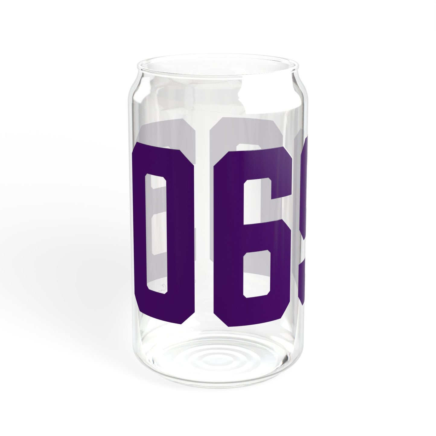 06903 Stamford Connecticut Zip Code Sipper Glass, 16oz