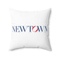 41 Tilt Newtown Spun Polyester Square Pillow