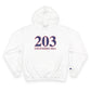 203 Strawberry Hill Red, White & Blue Champion Hoodie