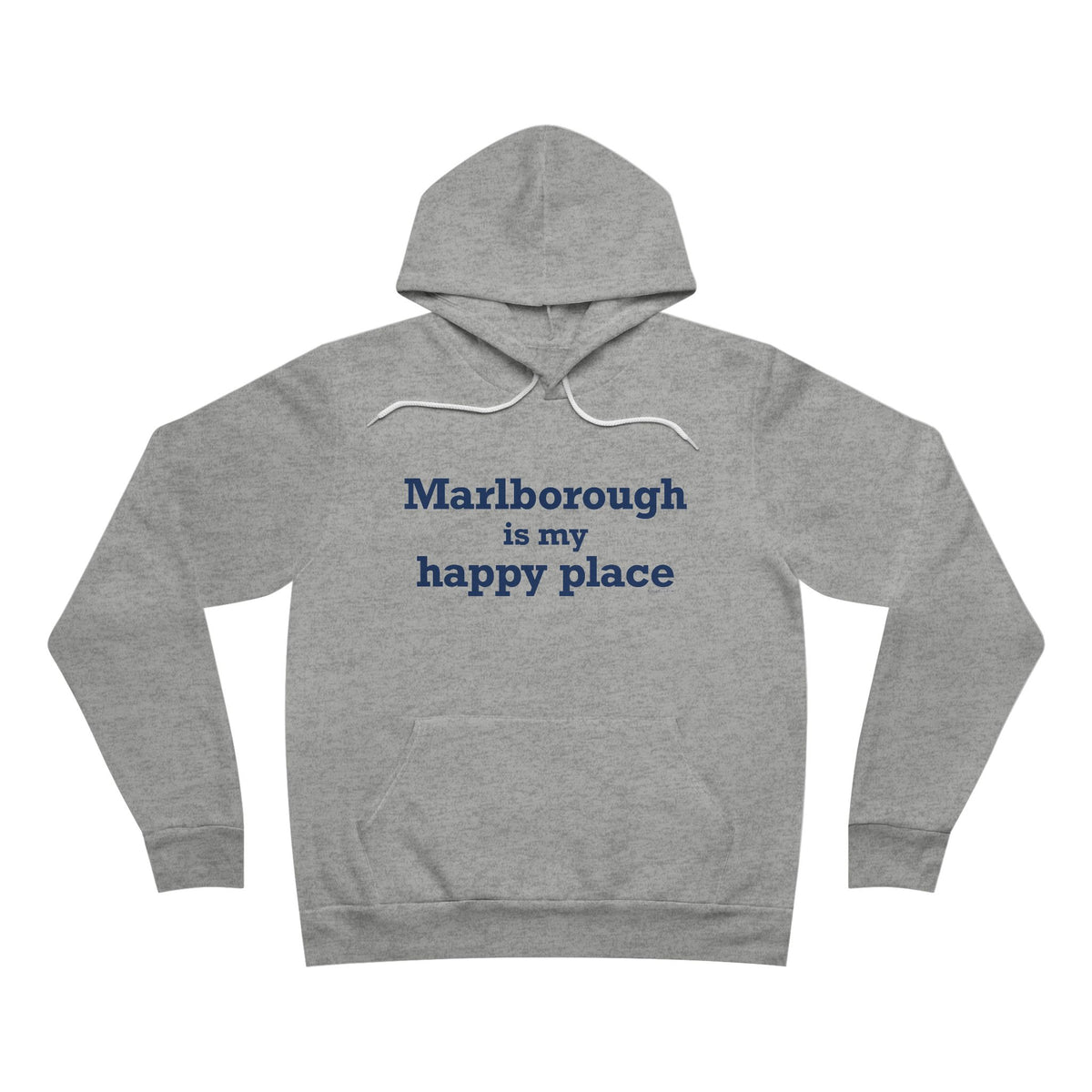 Marlborough is My Happy Place Unisex Sponge Fleece Pullover Hoodie