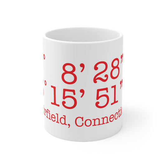Fairfield Coordinates Mug 11oz
