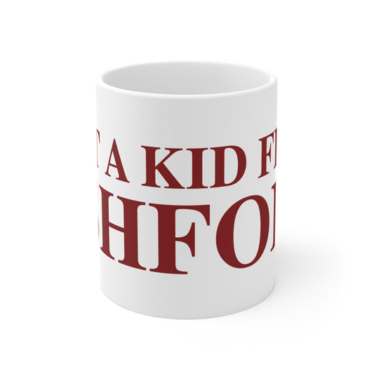 Just a kid from Ashford Mug 11oz