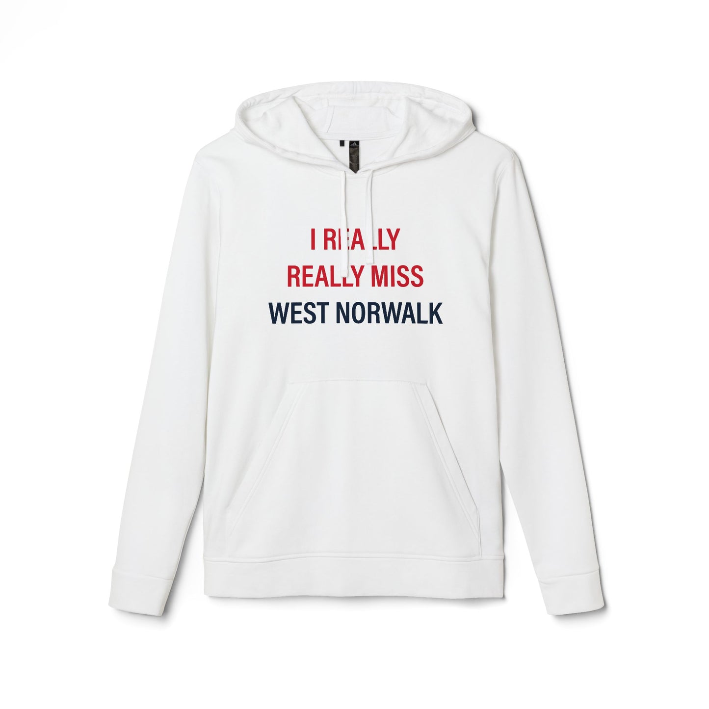 I Really Really Miss  West Norwalk adidas Unisex Fleece Hoodie