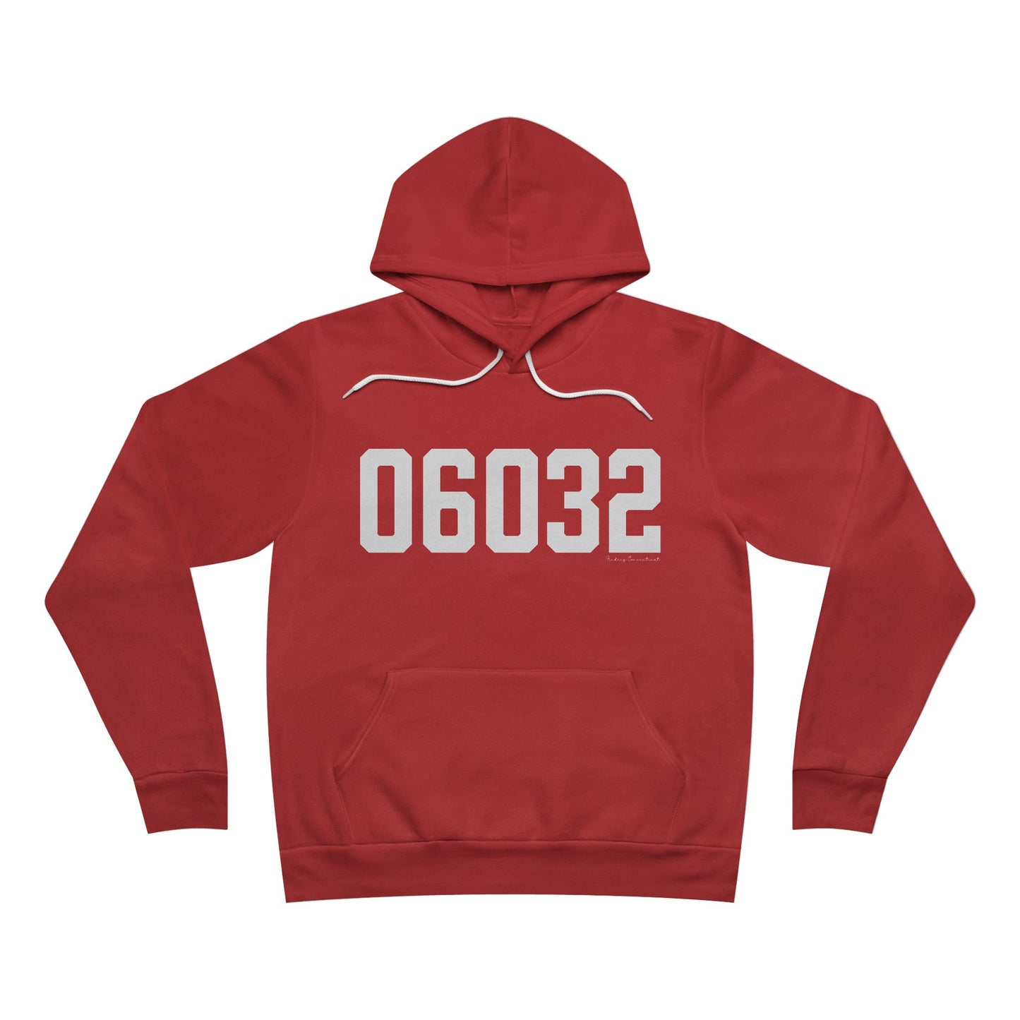 06032 - Farmington CT Zip Code  Unisex Sponge Fleece Pullover Hoodie