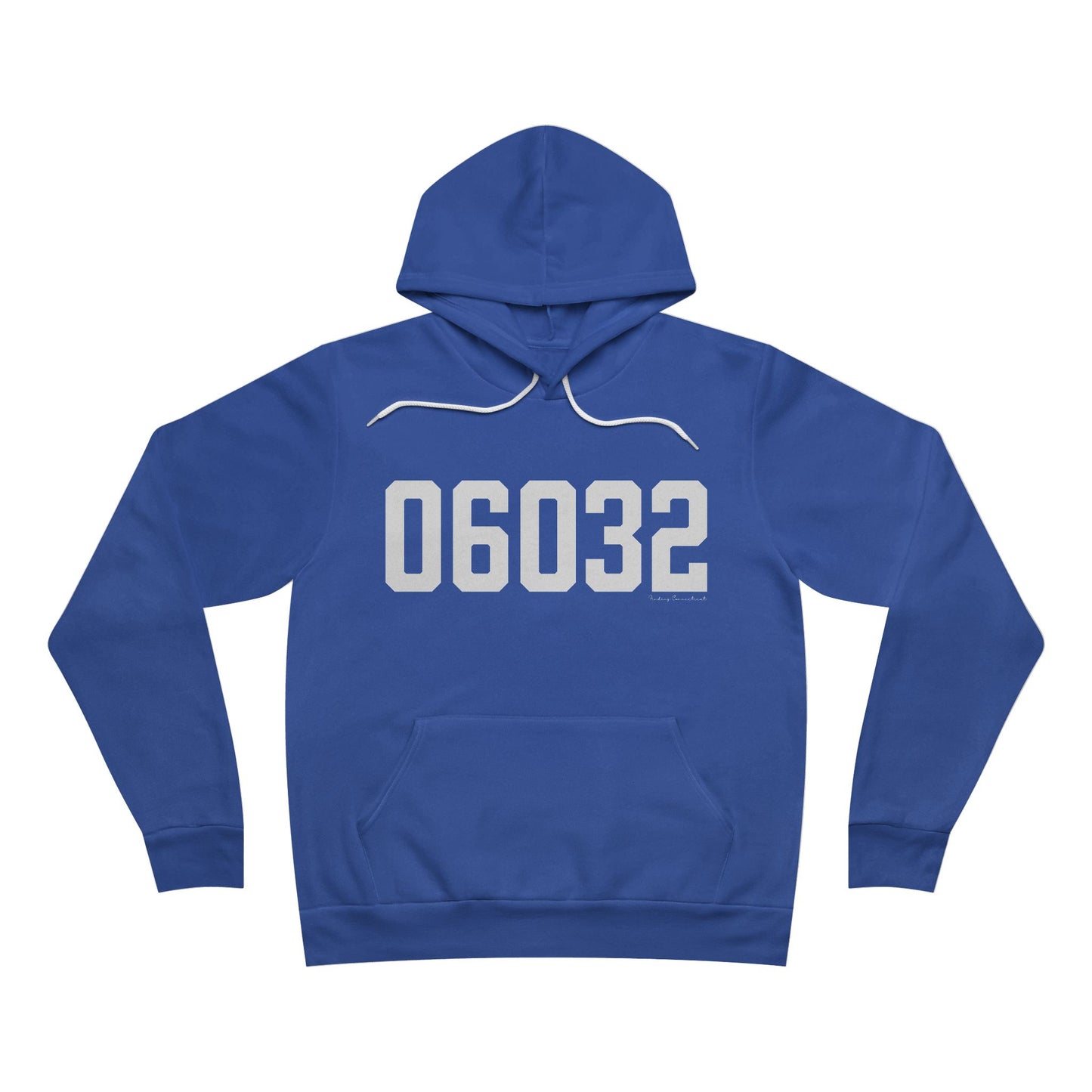 06032 - Farmington CT Zip Code  Unisex Sponge Fleece Pullover Hoodie