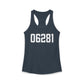06281 Woodstock CT Zip Code Women's Ideal Racerback Tank Top
