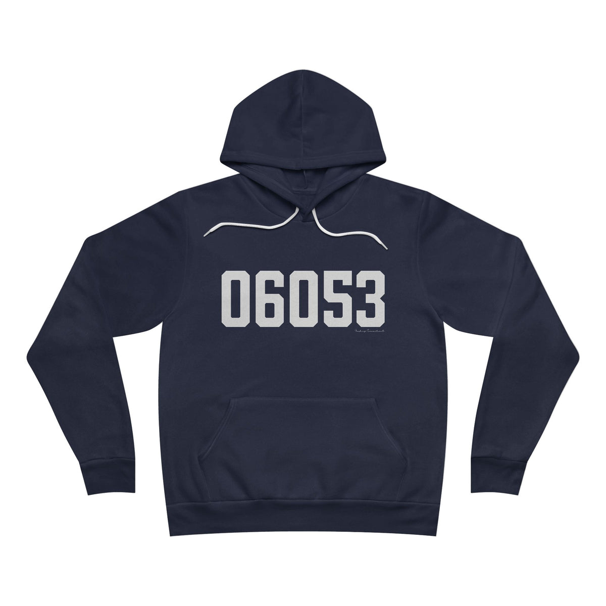 06053 New Britain CT Zip Code Sponge Fleece Pullover Hoodie