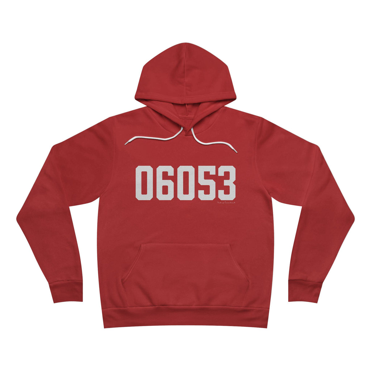 06053 New Britain CT Zip Code Sponge Fleece Pullover Hoodie