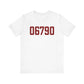 06790 Torrington Connecticut Zip Code Jersey Short Sleeve T-Shirt