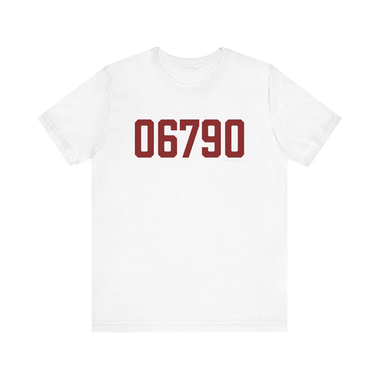 06790 Torrington Connecticut Zip Code Jersey Short Sleeve T-Shirt