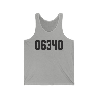 06340 Groton Connecticut Zip Code Unisex Jersey Tank Top