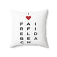 Fairfield Beach Vision Spun Polyester Square Pillow