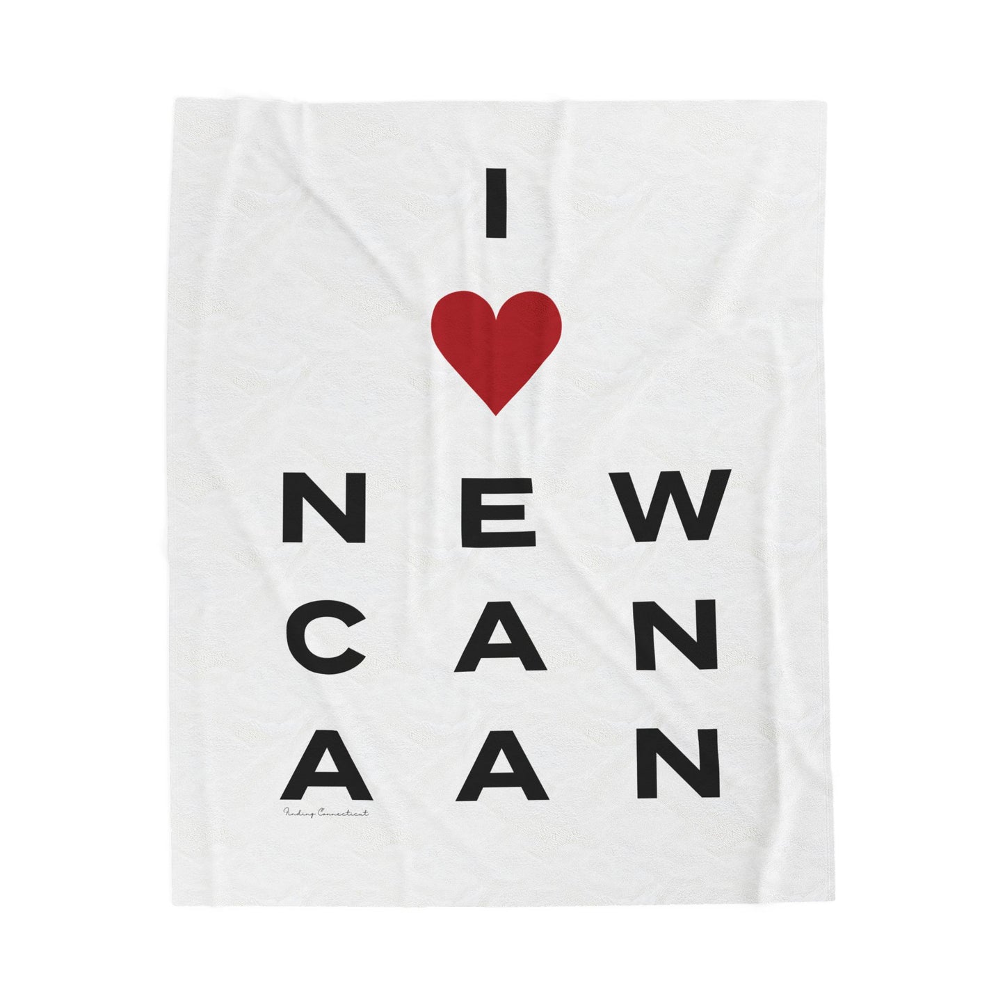 New Canaan Vision Velveteen Plush Blanket