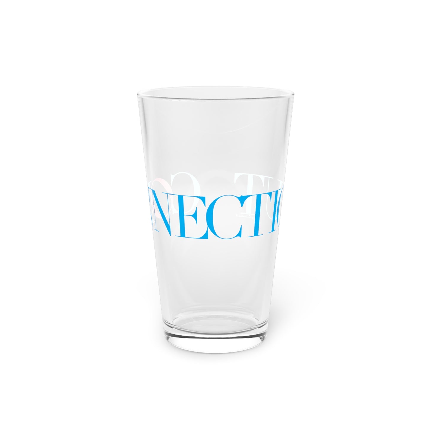 41 Tilt Connecticut Pint Glass, 16oz