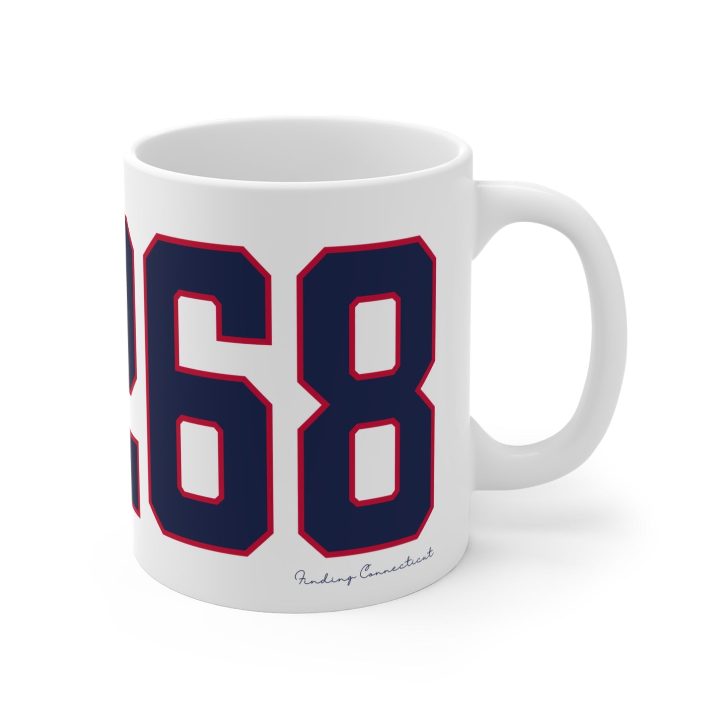 06268 Storrs Connecticut Zip Code Mug 11oz