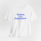 Darien Is My Happy Place Unisex Jersey Short Sleeve T-Shirt