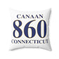 Canaan 860 Connecticut Polyester Square Pillow